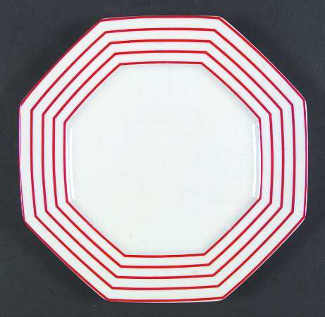 Pin Stripe Terra Cotta by Fitz &amp; Floyd
