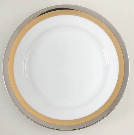 Platine D'Or (Round) Salad Plate
