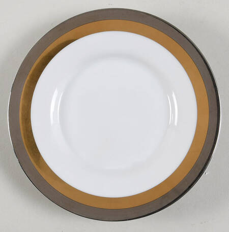 Platine D'Or (Round) Saucer