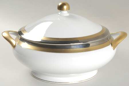 Platine D'Or (Round) Round Covered Vegetable