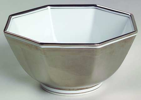 Platinum Rondelet 5" Octagonal Vegetable Bowl