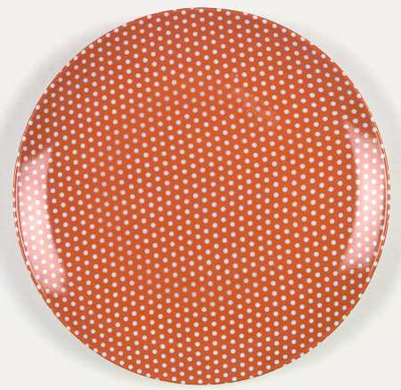 Red Dotted Swiss (Red with Small White Dots) by Fitz &amp; Floyd