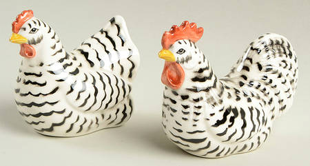 Poulet Figural Salt & Pepper Set
