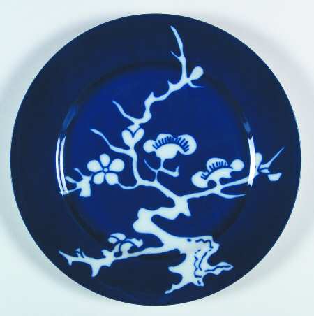 Prunier De Chine Cobalt (Negative) by Fitz &amp; Floyd