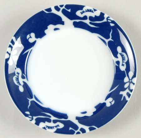 Prunier De Chine Cobalt (Negative) Saucer