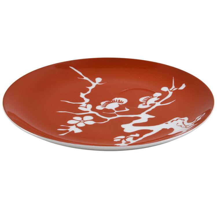 Prunier De Chine Red (Negative) Snack Plate