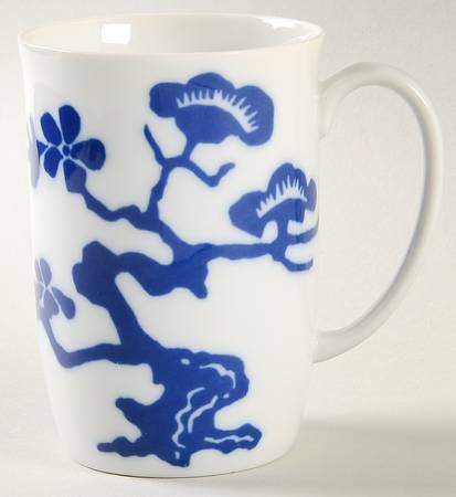 Prunier De Chine Cobalt (Positive) Mug