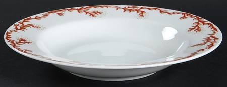 Pussy Willow Rim Soup Bowl