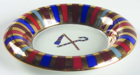 Ramses Small Ashtray by Fitz & Floyd
