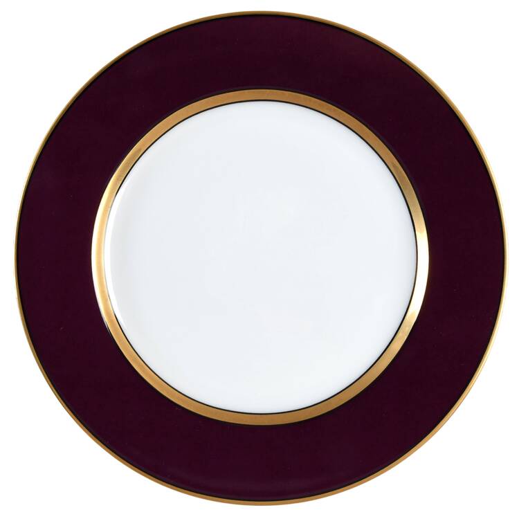 Renaissance Aubergine Salad Plate