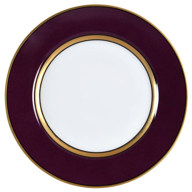 Renaissance Aubergine Bread & Butter Plate