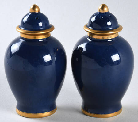 Renaissance Cerulean Blue (Japan) Salt & Pepper Set