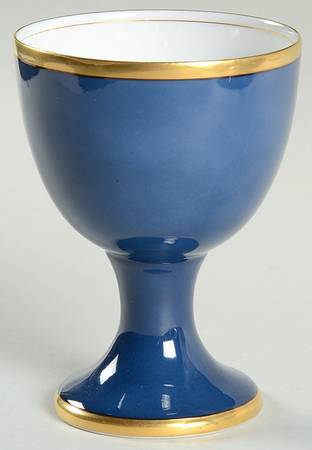 Renaissance Cerulean Blue (Japan) China Goblet