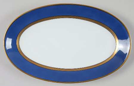 Renaissance Cerulean Blue (Japan) Relish/Gravy Underplate