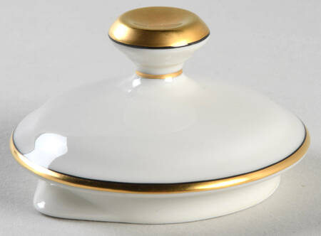 Renaissance Black On Buff Lid for Coffee Pot