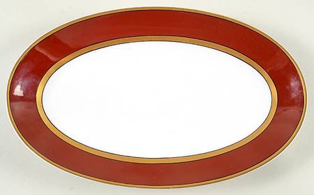 Renaissance Cinnabar Relish/Gravy Underplate