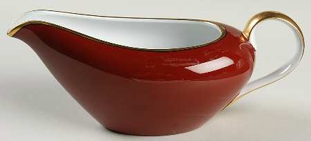 Renaissance Cinnabar Gravy Boat
