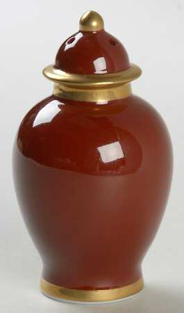 Renaissance Cinnabar Salt Shaker