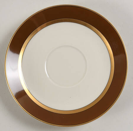 Renaissance Cognac (Medium Brown) Saucer for Cream Soup Bowl