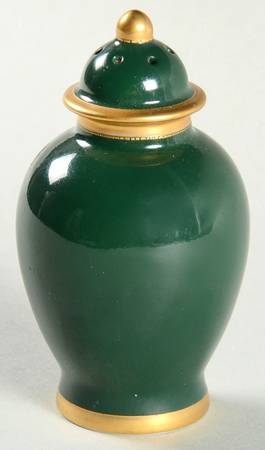 Renaissance Dark Green Pepper Shaker
