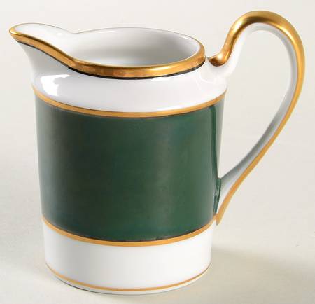 Renaissance Dark Green Creamer