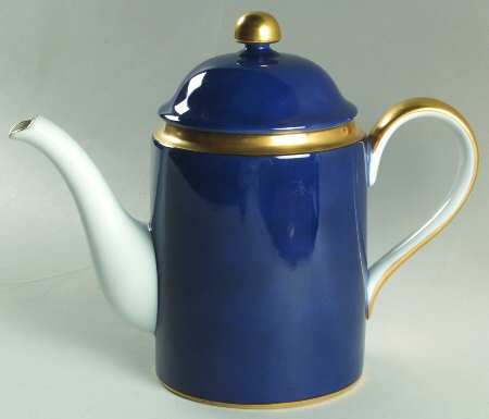 Renaissance Lapis Blue Coffee Pot & Lid