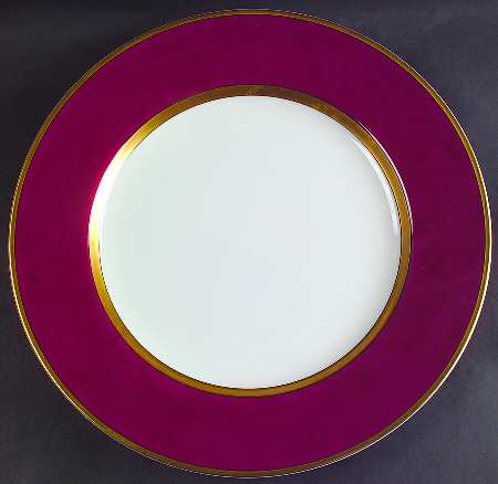 Renaissance Magenta Service Plate (Charger)