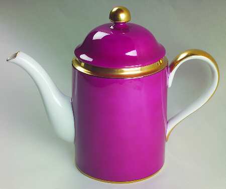 Renaissance Magenta Coffee Pot & Lid