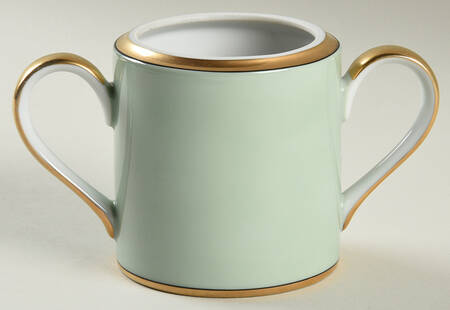 Renaissance Mint Green Sugar Bowl No Lid