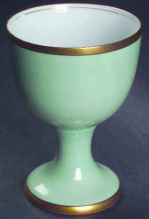 Renaissance Mint Green China Goblet