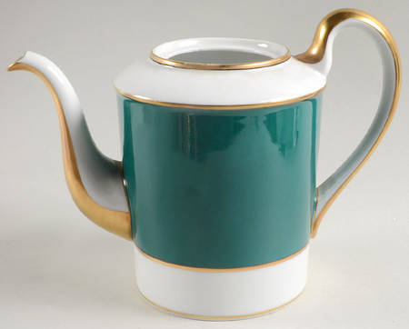 Renaissance Teal Green Coffee Pot No Lid