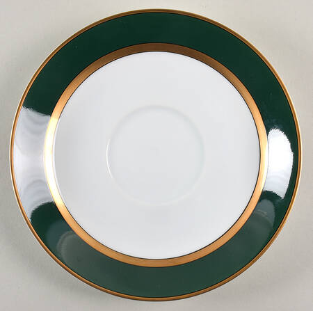 Renaissance Teal Green Saucer for Cream Soup Bowl