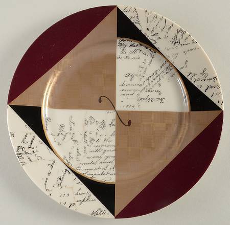 Ricordi Salad Plate by Fitz & Floyd