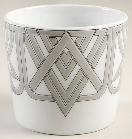 The Ritz Grey 4" Flower Pot No Underplate