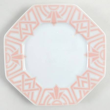 The Ritz Peach Bread & Butter Plate