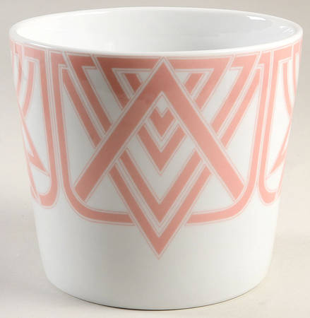 The Ritz Peach 6" Flower Pot No Underplate