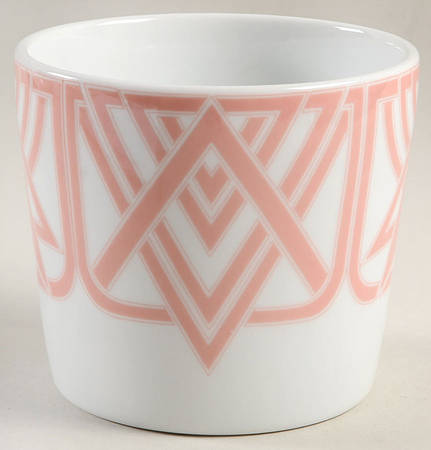 The Ritz Peach 4" Flower Pot No Underplate