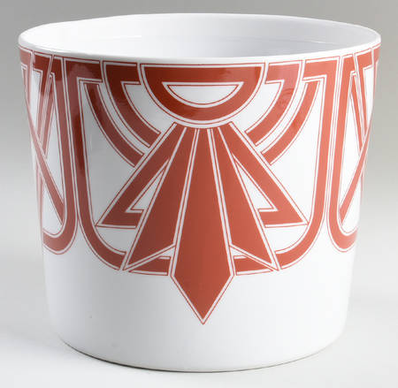 The Ritz Red Terra Cotta 6" Cachepot