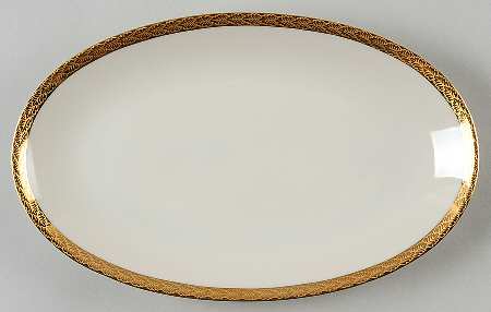 Roanoke (Gold) Relish/Gravy Underplate