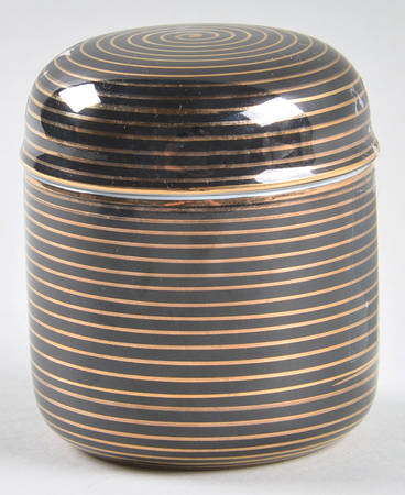 Rondelle Black 2" Round Box & Lid