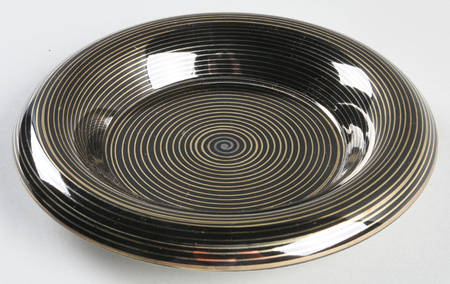 Rondelle Black Small Ashtray