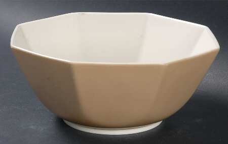 Rondelet Fawn Brown 6" Octagonal Vegetable Bowl