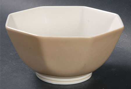 Rondelet Fawn Brown 5" Octagonal Vegetable Bowl