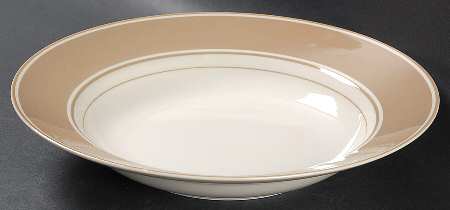 Rondelet Fawn Brown Large Rim Soup Bowl
