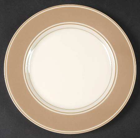 Rondelet Fawn Brown Salad Plate