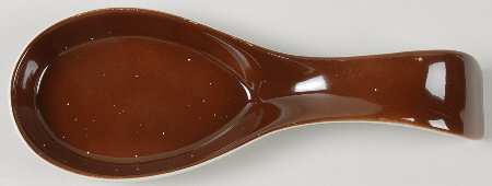 Rondelet Dark Brown (White Background) Spoon Stacking Spoon Holder Caddy