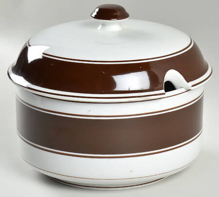 Rondelet Cognac Tureen &  Lid