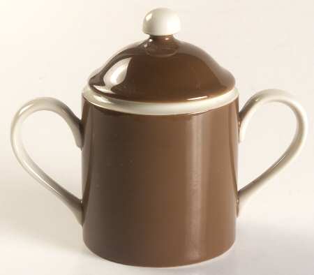 Rondelet Cognac Sugar Bowl & Lid