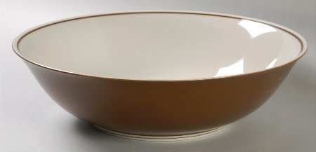 Rondelet Cognac 9" Round Vegetable Bowl