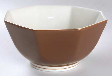 Rondelet Cognac 5" Octagonal Vegetable Bowl